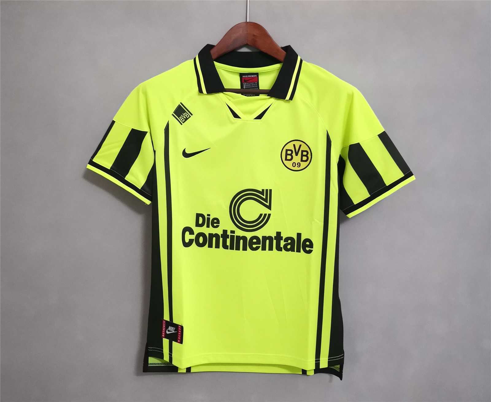 95-96 Dortmund Home Retro Shirt