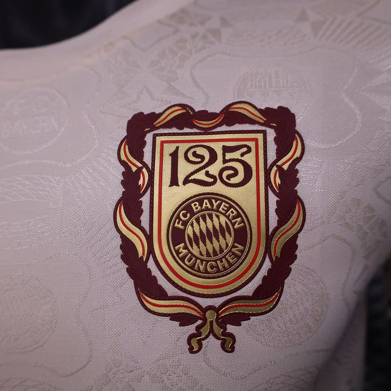 25-26 Bayern Munich 125th Anniversay Beige Shirt