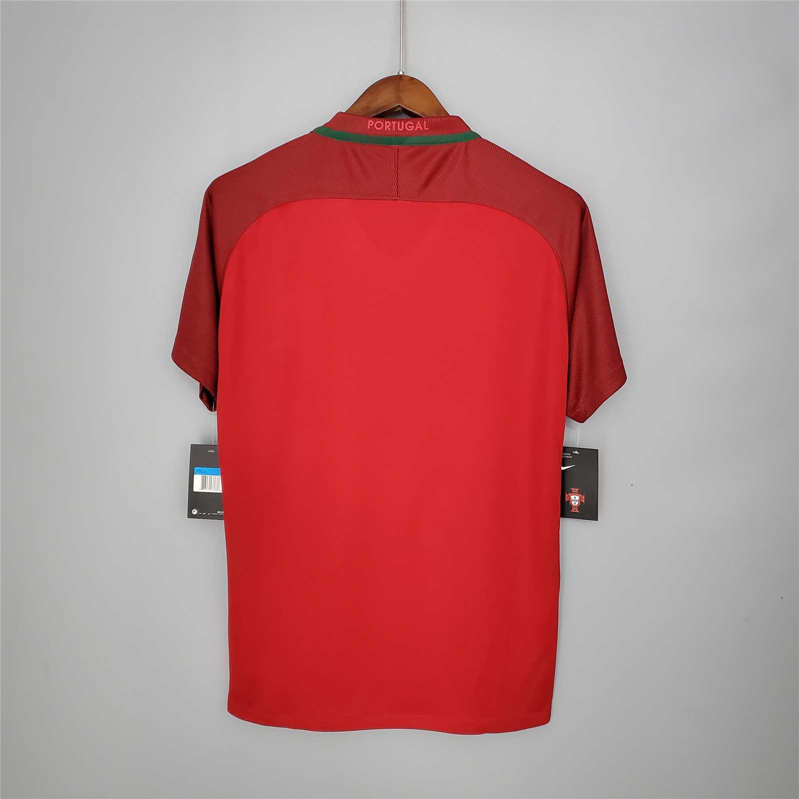 2016 Portugal Home Retro Shirt