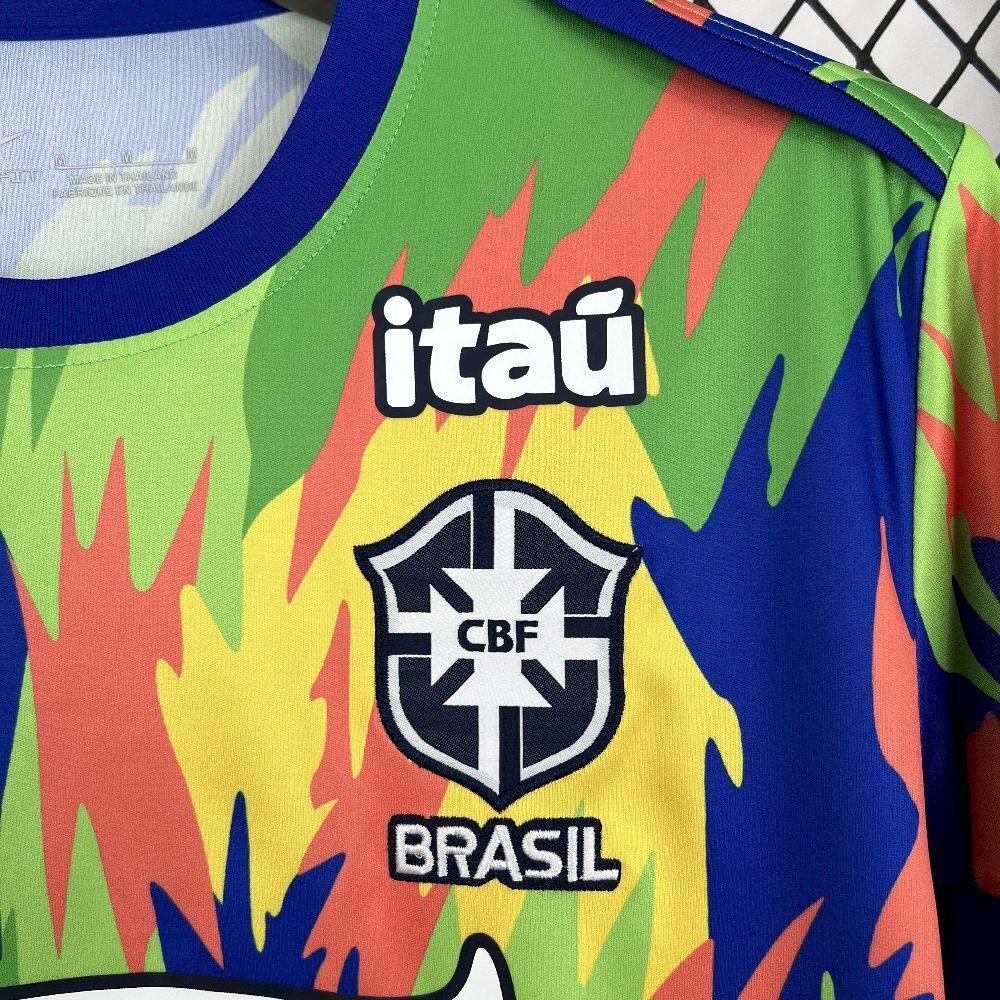 2025 Brazil Colorful Training Shirt