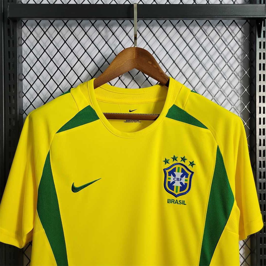 2002 Brazil home Shirt