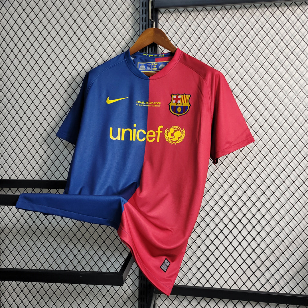 08-09 Barcelona Home Retro Shirt