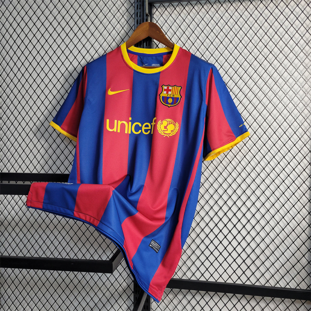 10-11 Barcelona Home Retro Shirt