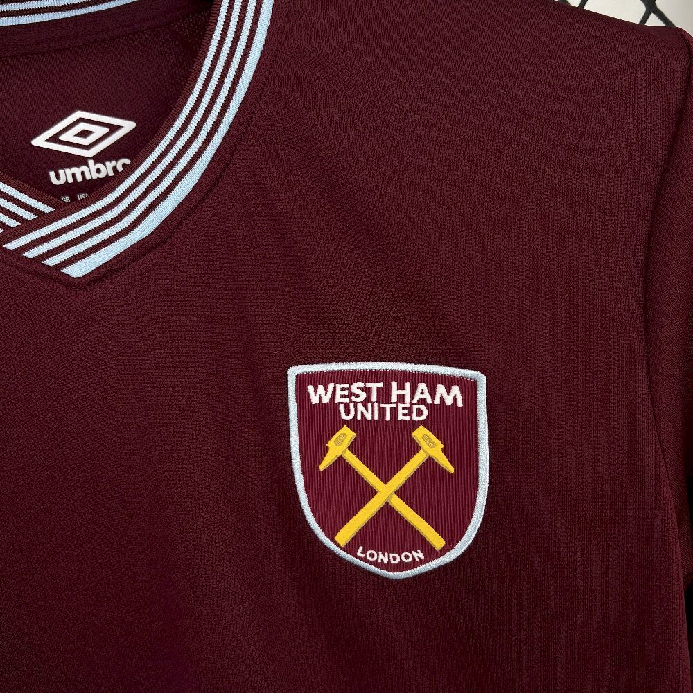 25-26 West Ham Home Shirt