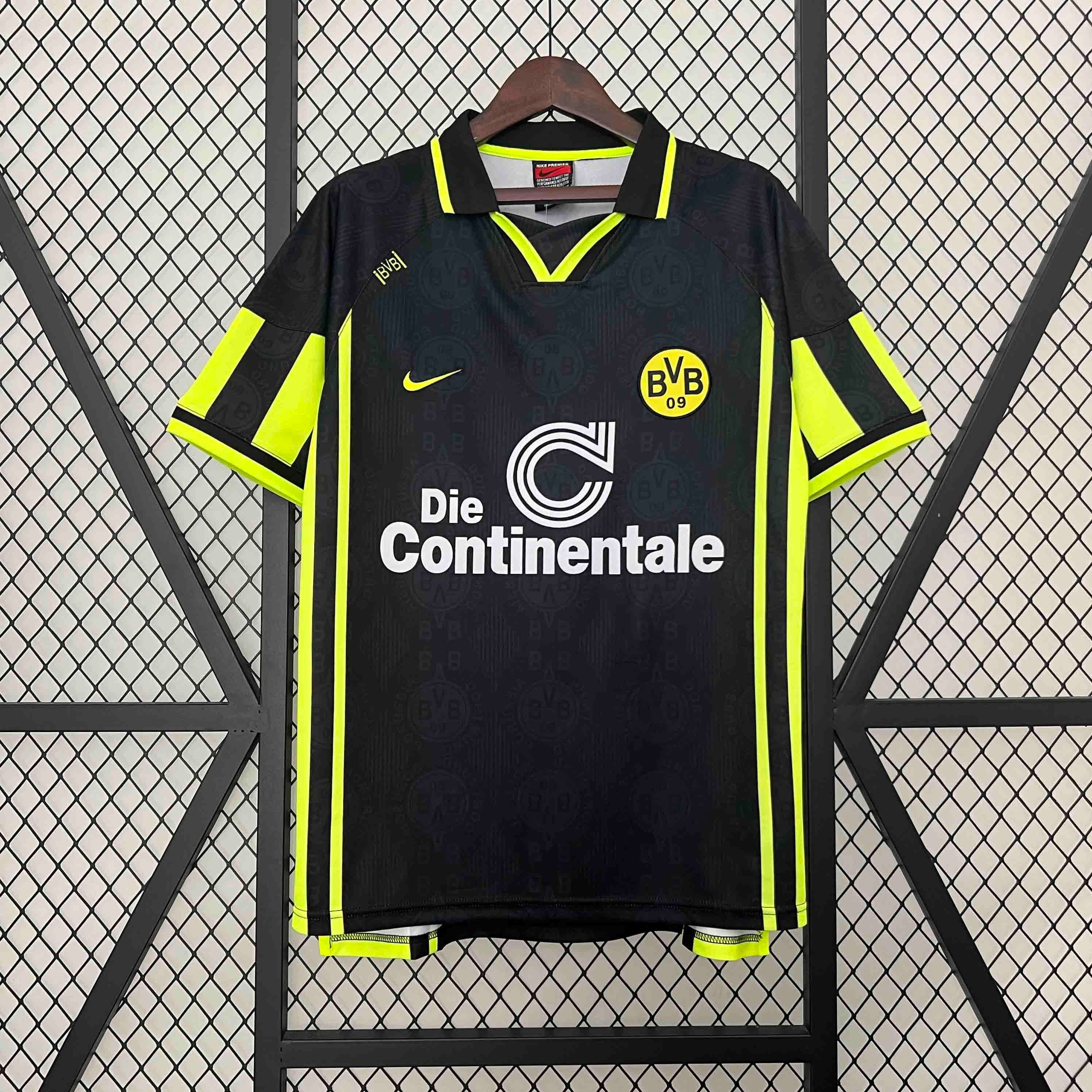 96-97 Dortmund BVB Away Retro Shirt