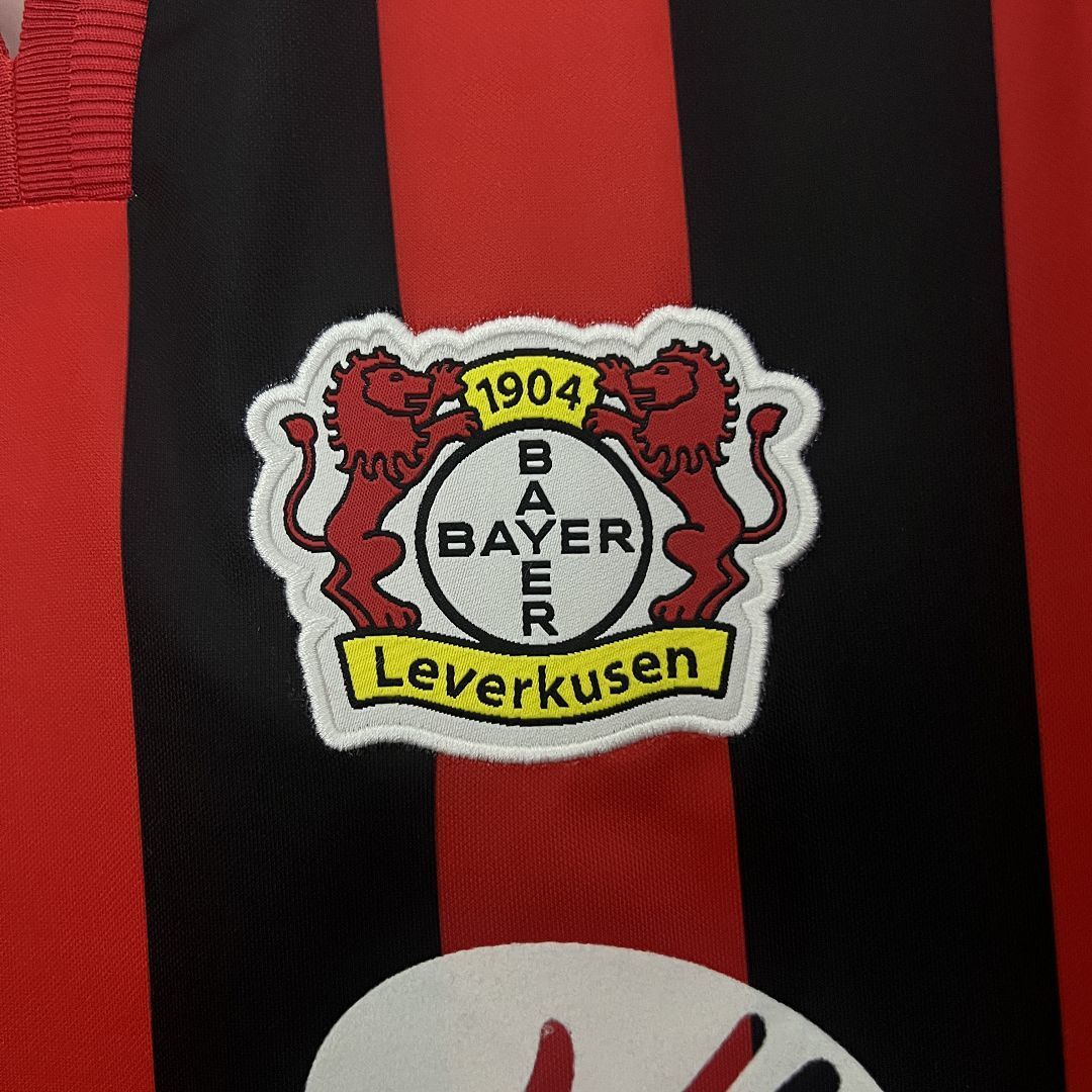 01-02 Leverkusen Home Retro Shirt