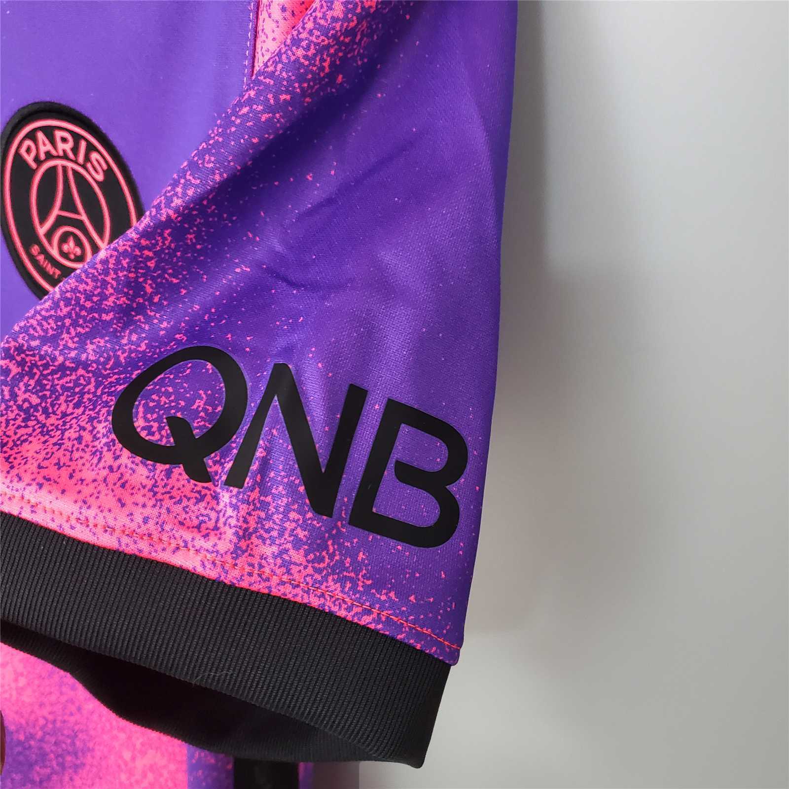 20-21 Jordan PSG fourth away purple Shirt