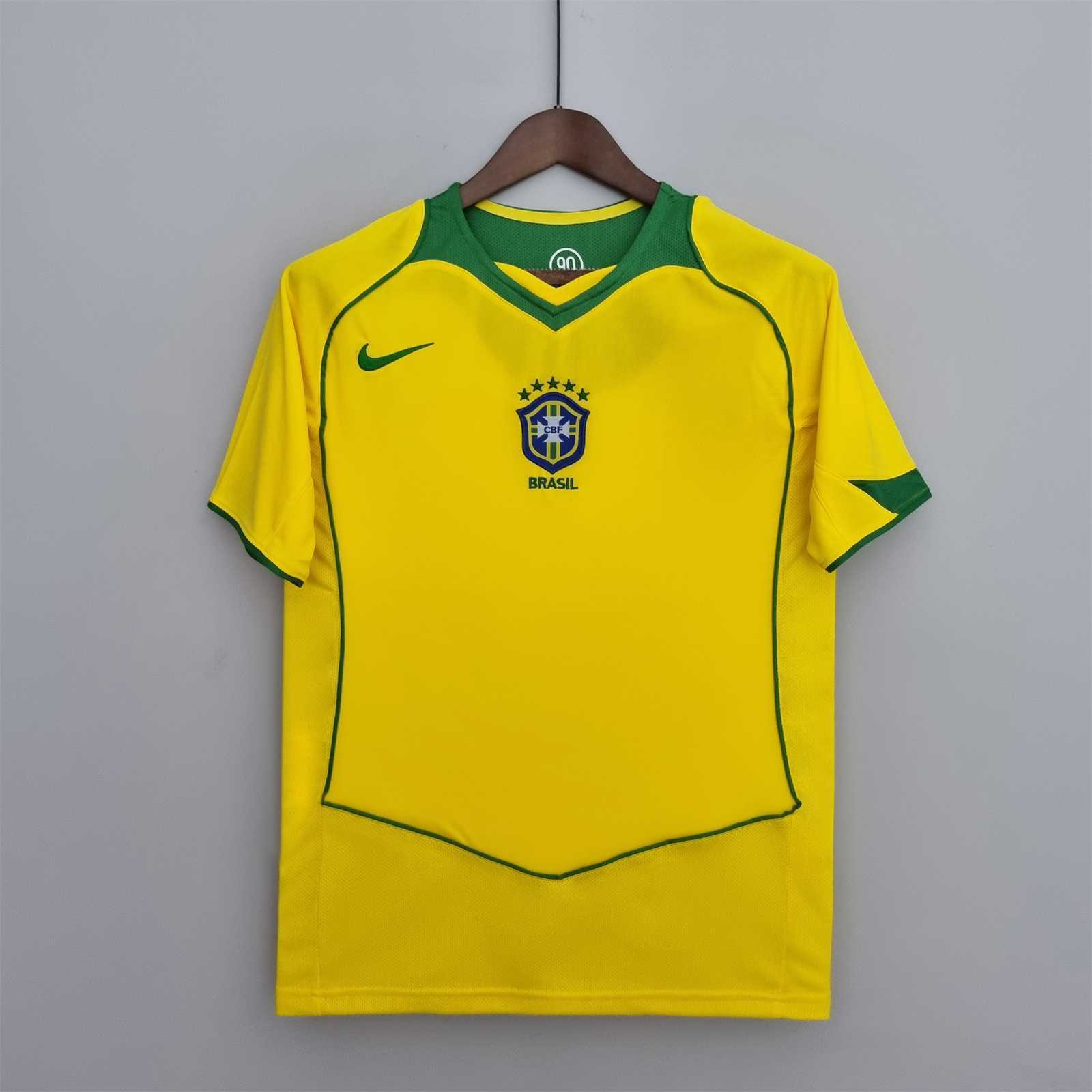 2004 Brazil home Shirt