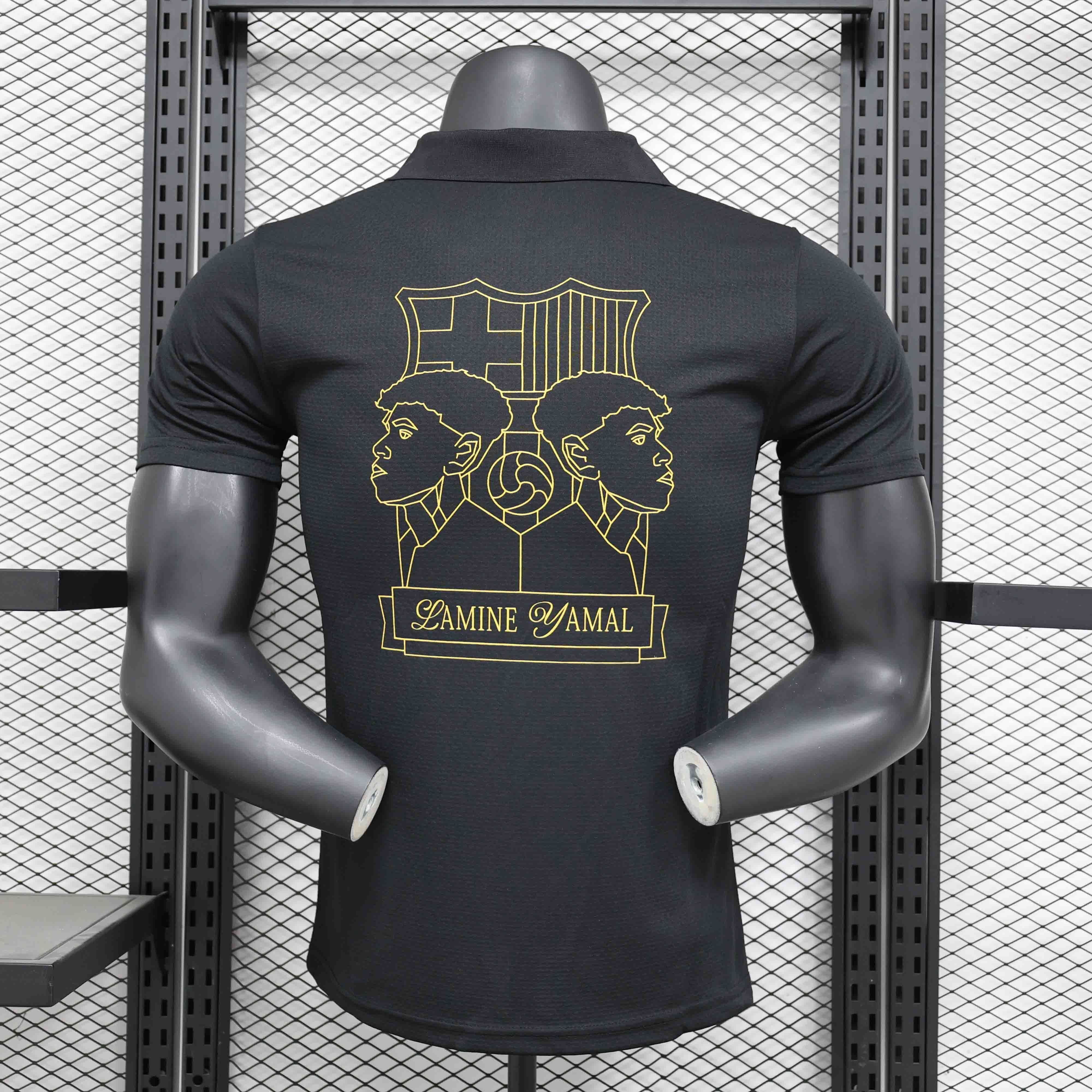 24-25 Barcelona Lamine Yamal Black Special Shirt