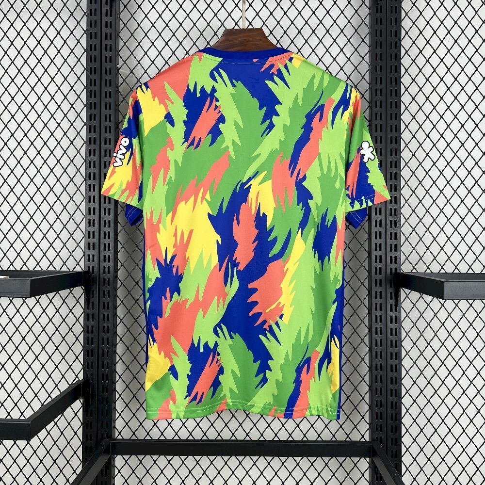 2025 Brazil Colorful Training Shirt