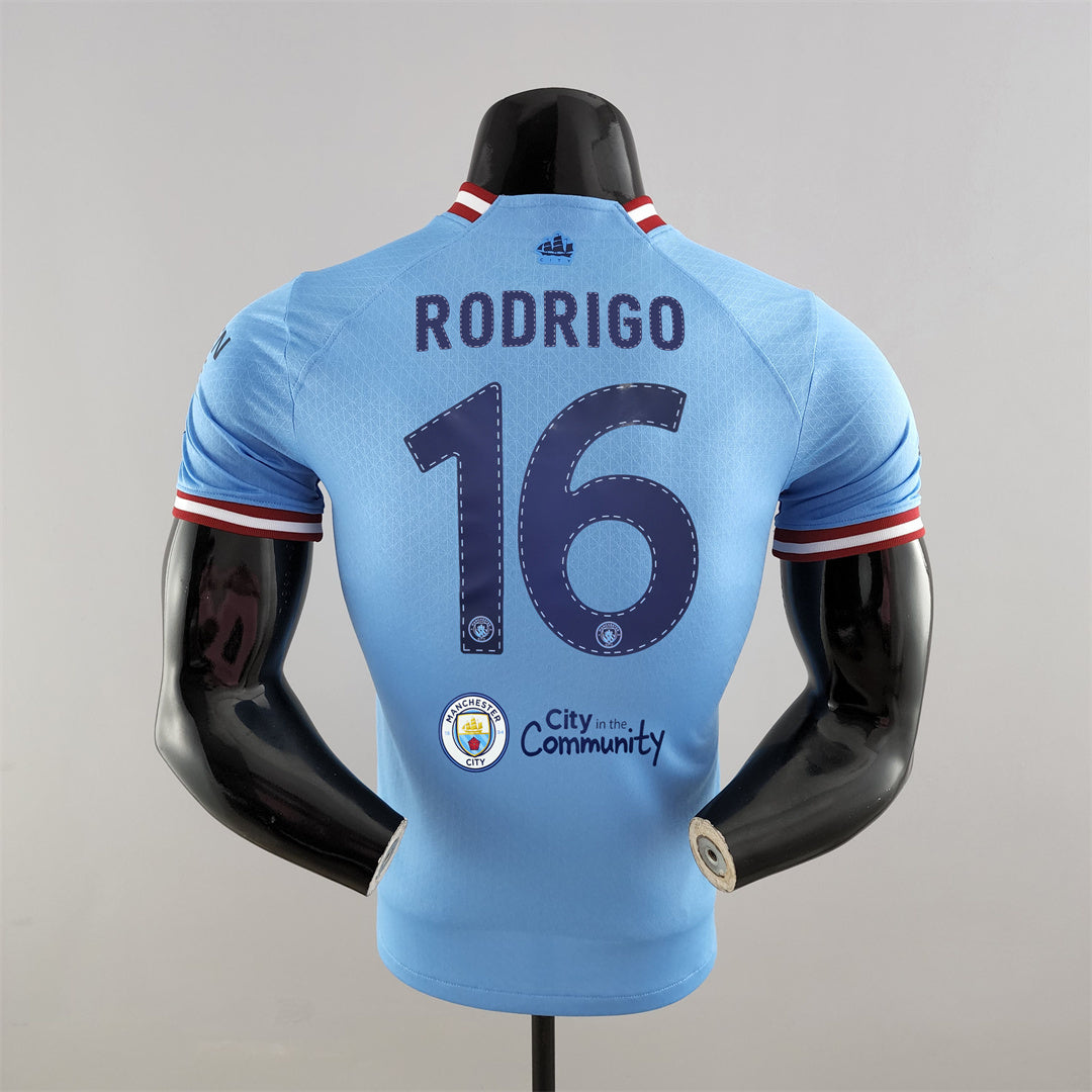 22-23 Manchester City Champions League champions Shirt