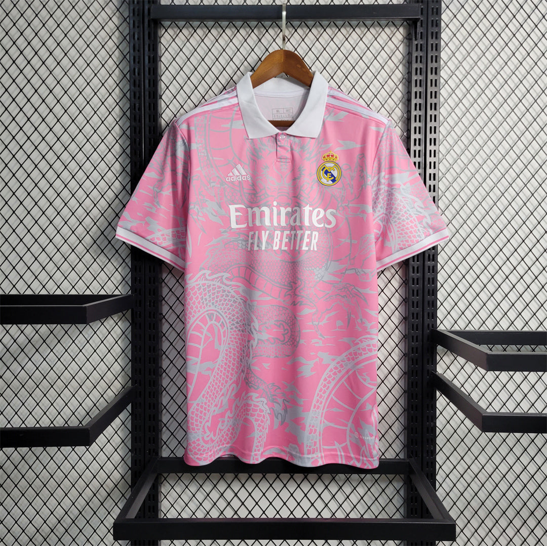 23-24 Real Madrid Dragon Pink Special Shirt