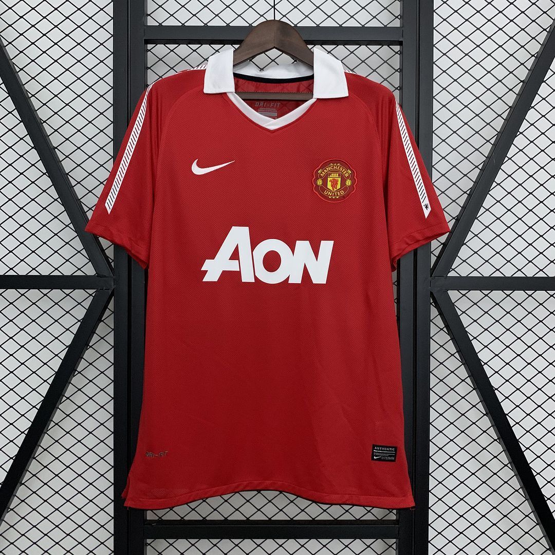 10-11 Manchester United Home Retro Shirt
