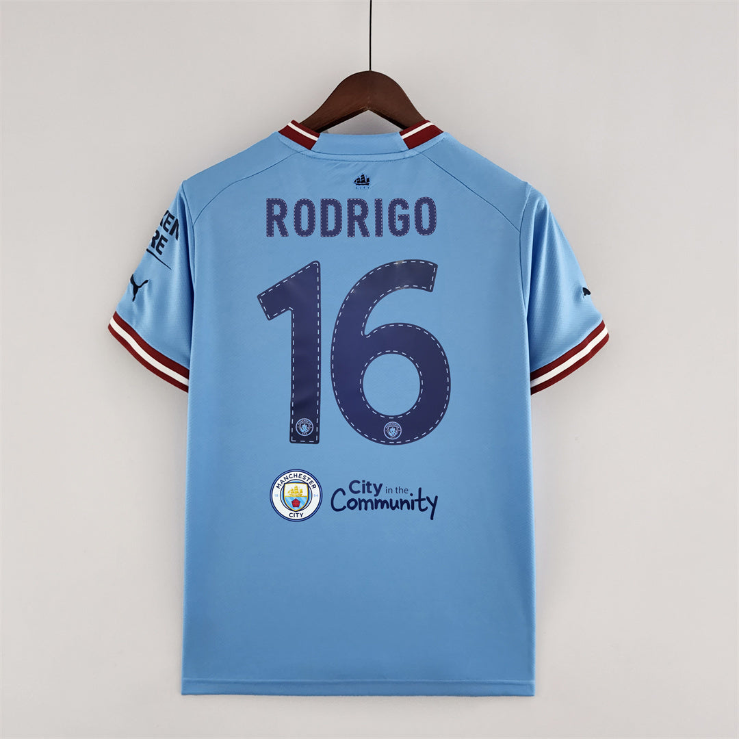22-23 Manchester City Champions League champions Shirt