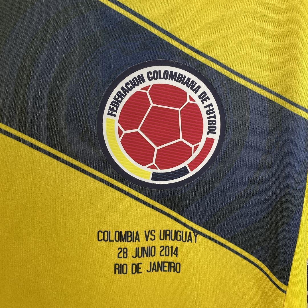 2014 Colombia Home Retro Shirt