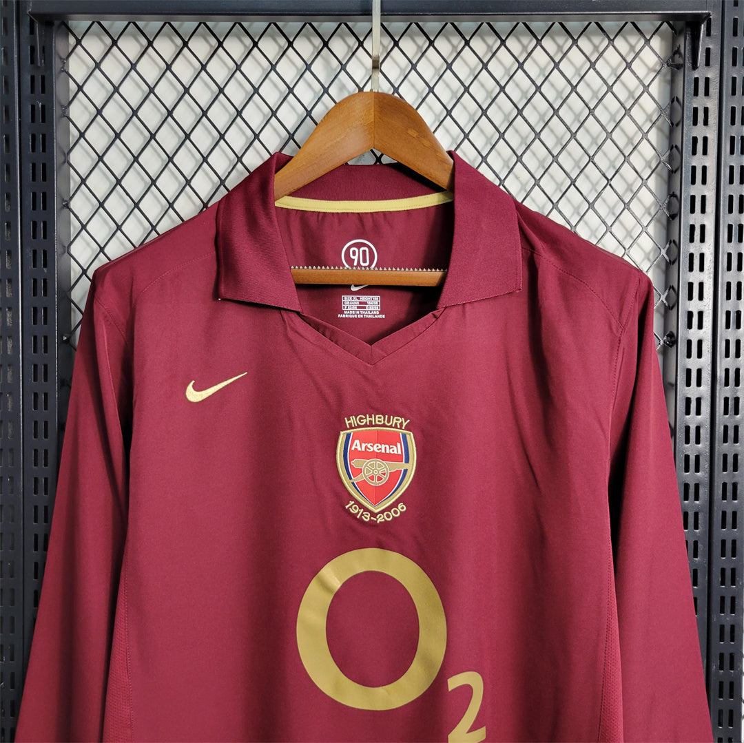 05-06 Arsenal home Shirt