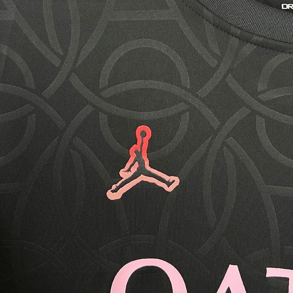 25-26 PSG Black Pre-Match Shirt