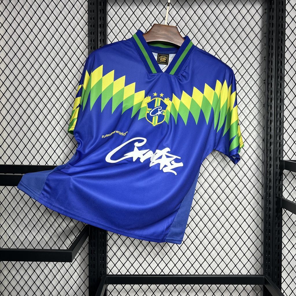 Brazil Away Retro Corteiz Special Kit