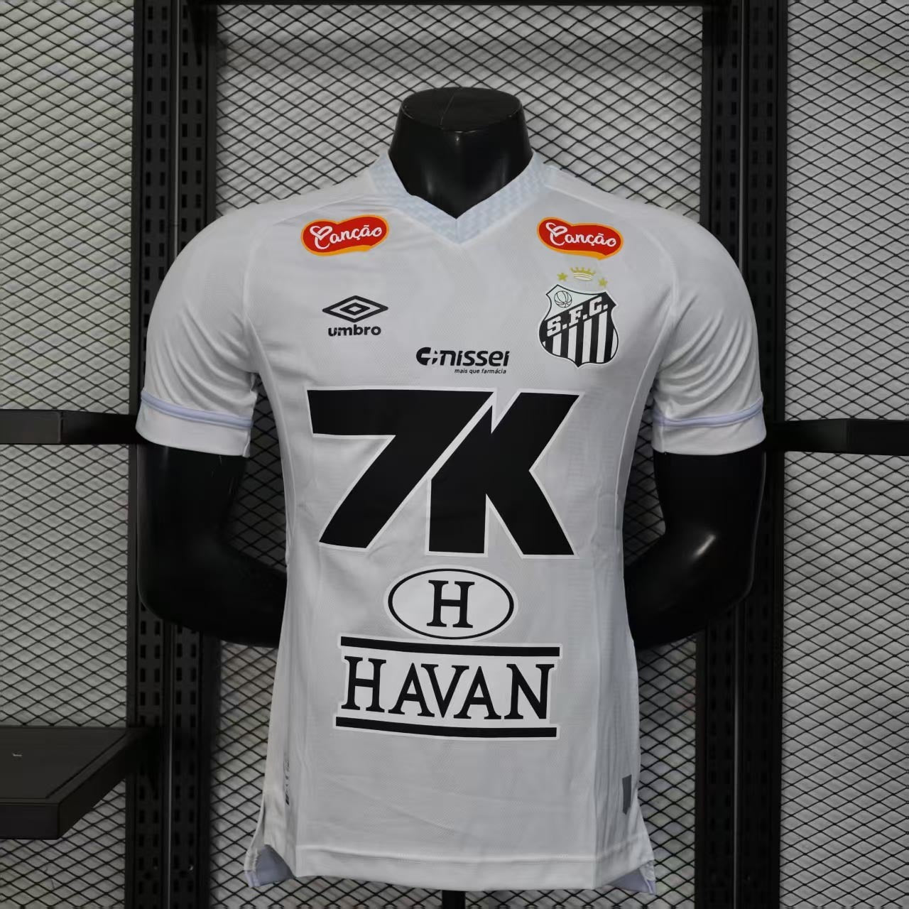25-26 Santos Home Shirt With All Sponsor