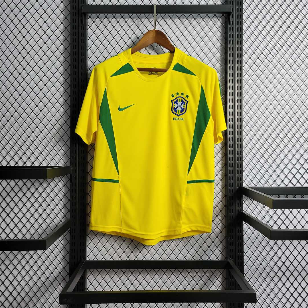 2002 Brazil home Shirt