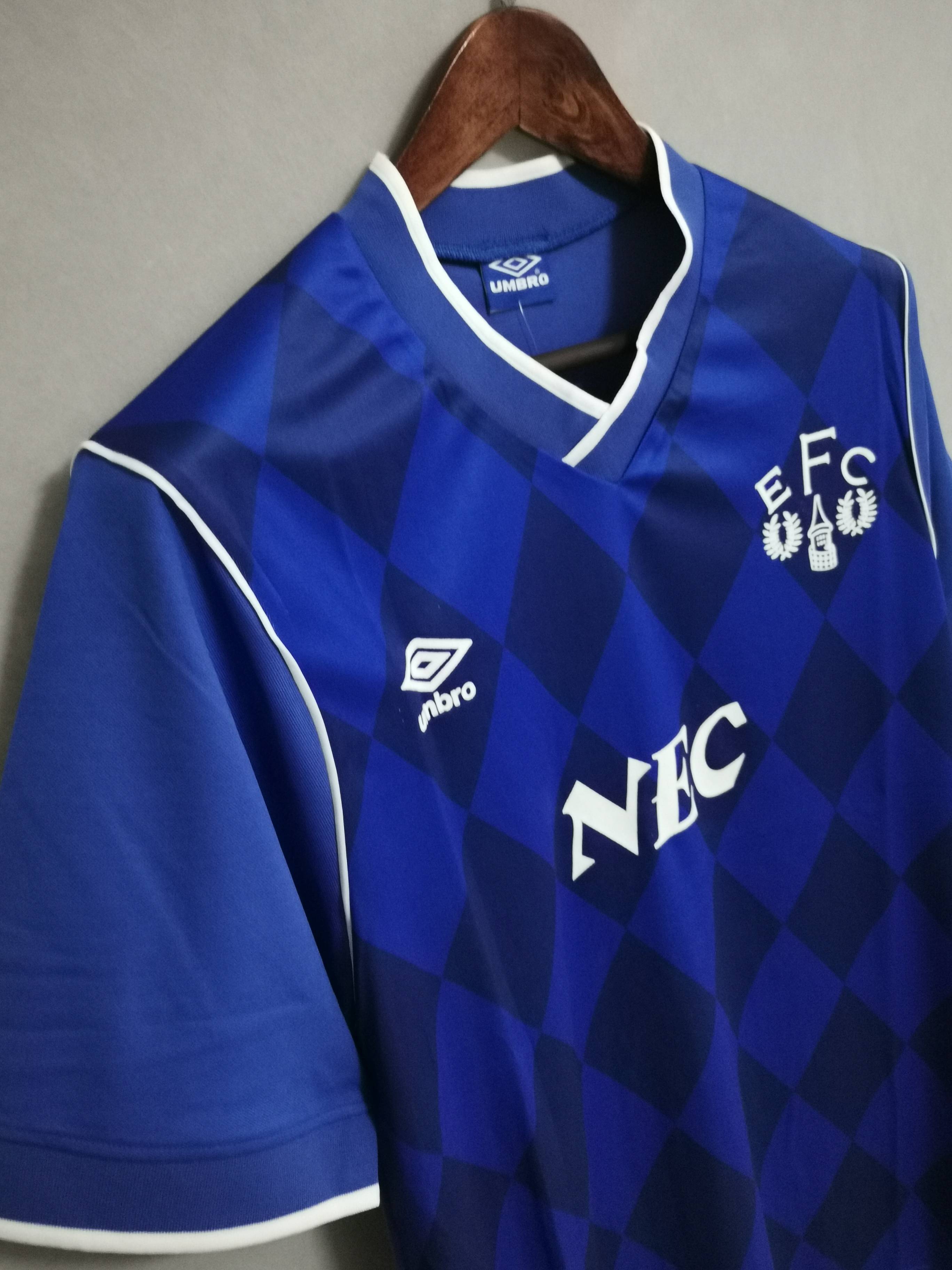 86-87 Everton home Shirt