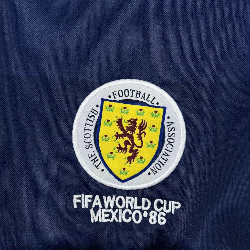 1986 Scotland Home World Cup Retro Shirt