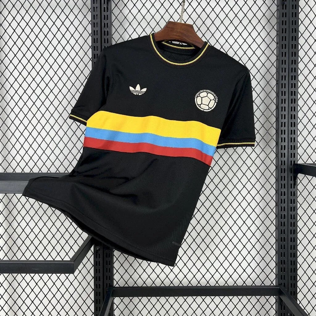 2024 Colombia 100th Centenary Anniversary Black Shirt
