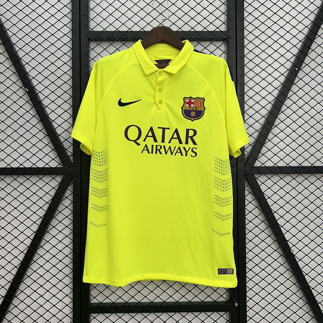 14-15 Barcelona Third Kit Retro Shirt