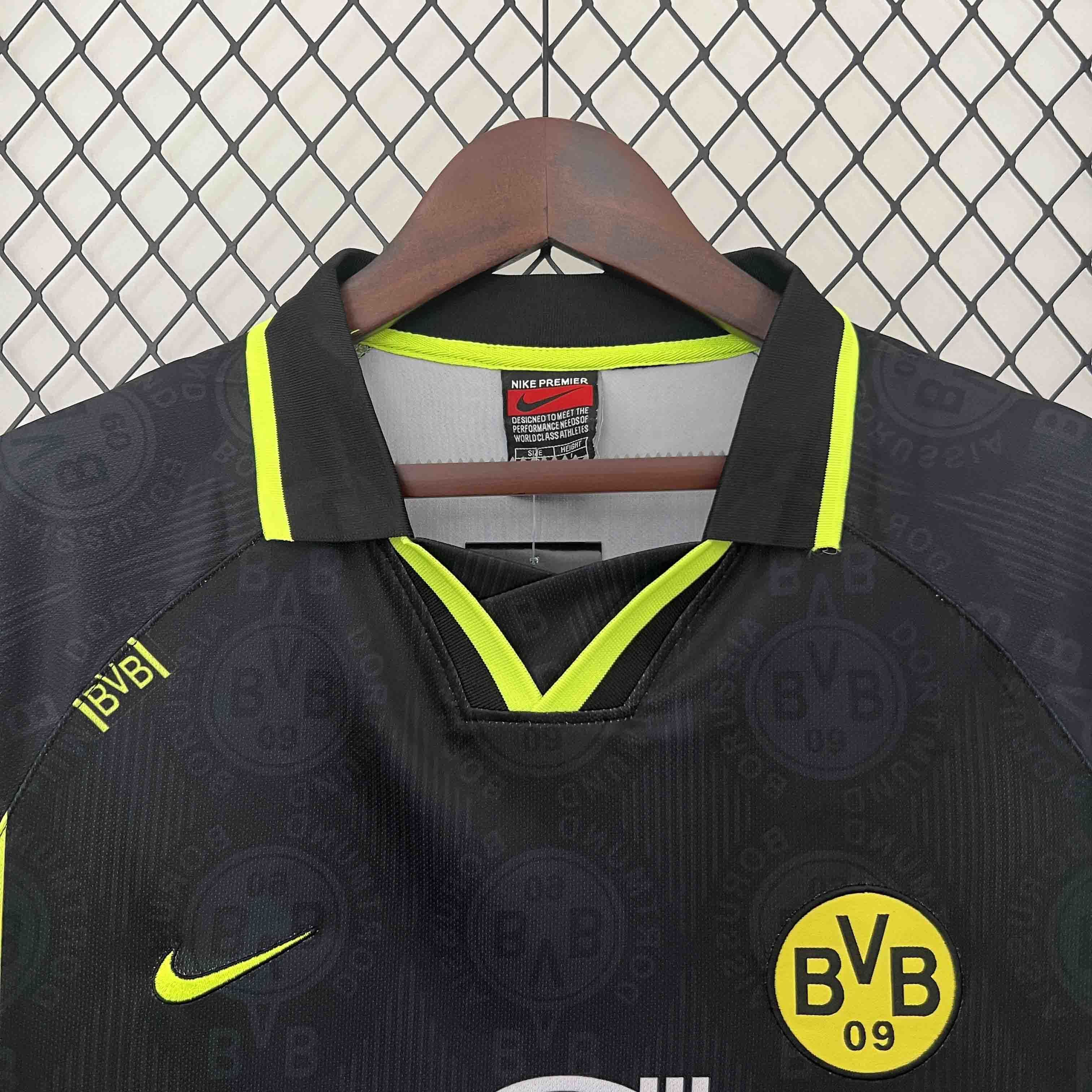 96-97 Dortmund BVB Away Retro Shirt