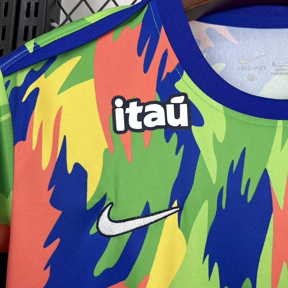 2025 Brazil Colorful Training Shirt