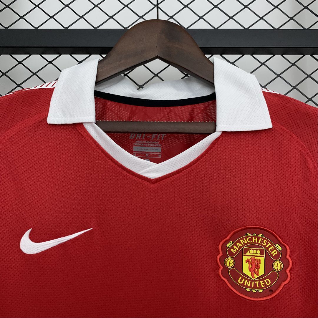 10-11 Manchester United Home Retro Shirt