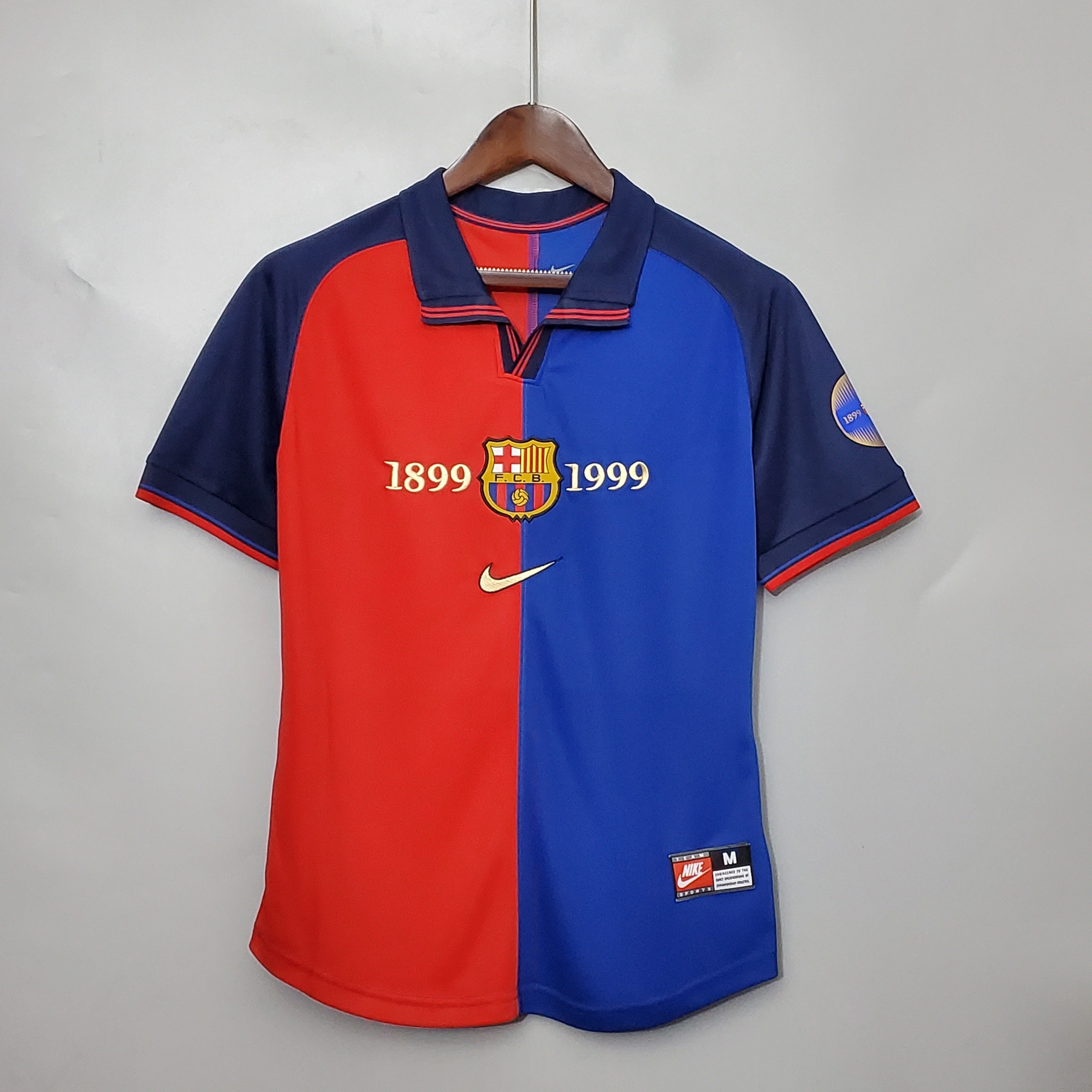 Barcelona 100th Anniversary Home Retro Shirt
