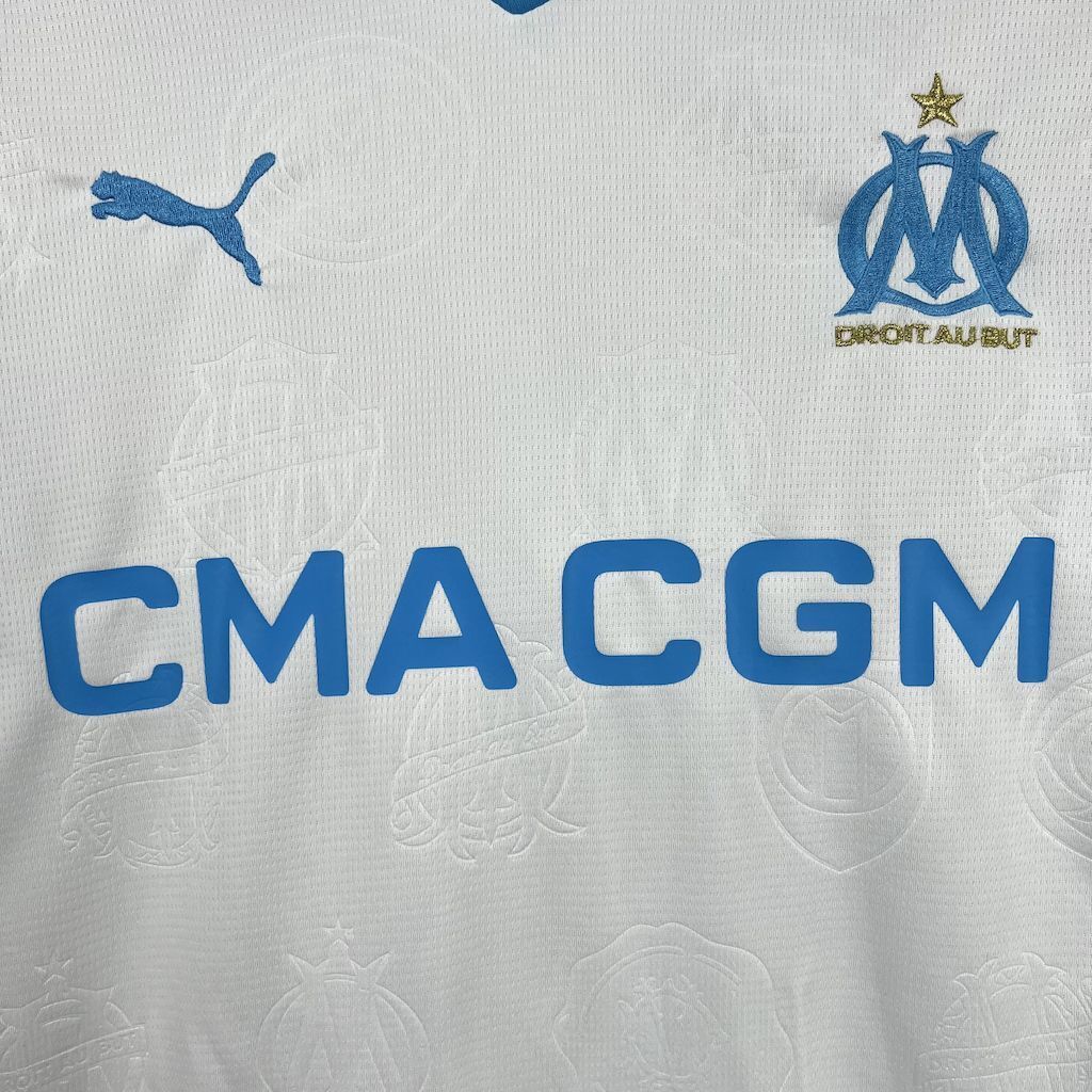 25-26 Marseille Home Shirt