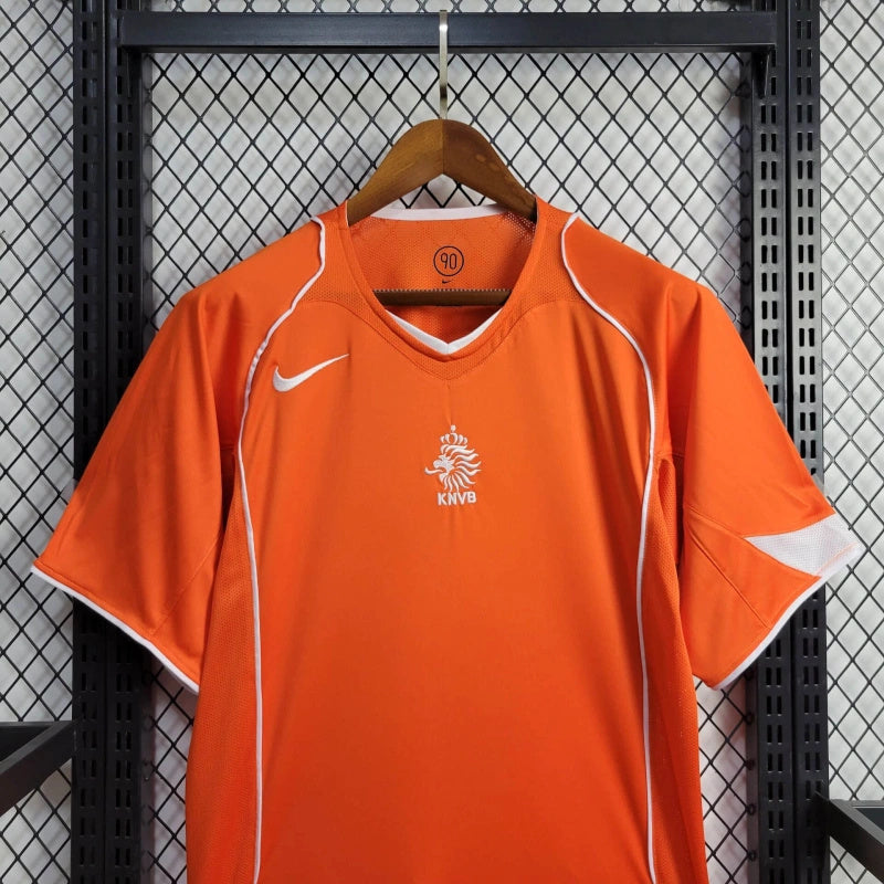 2004 Netherlands Home Retro Shirt