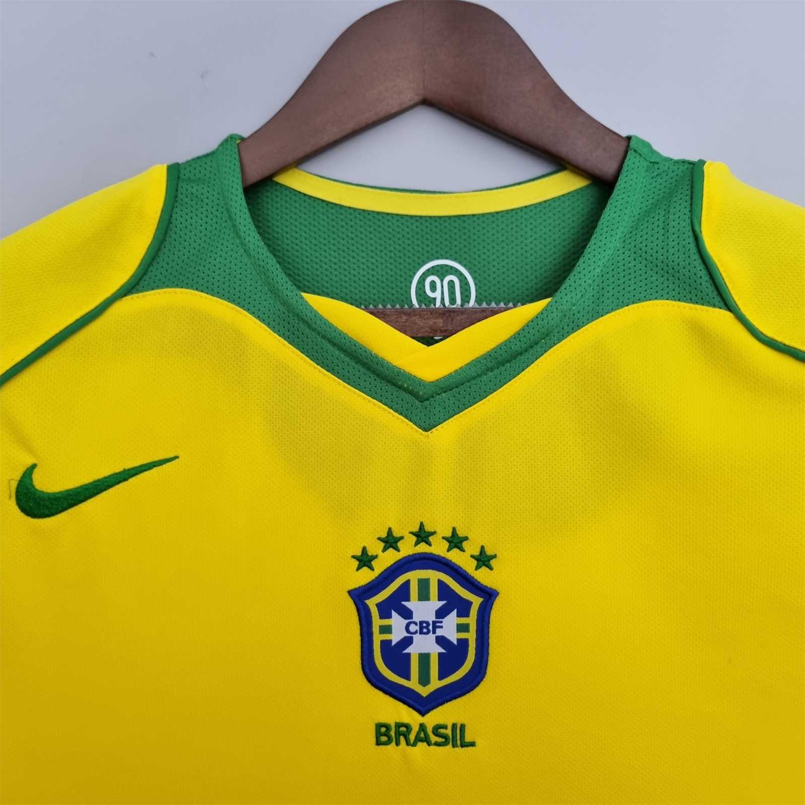 2004 Brazil home Shirt