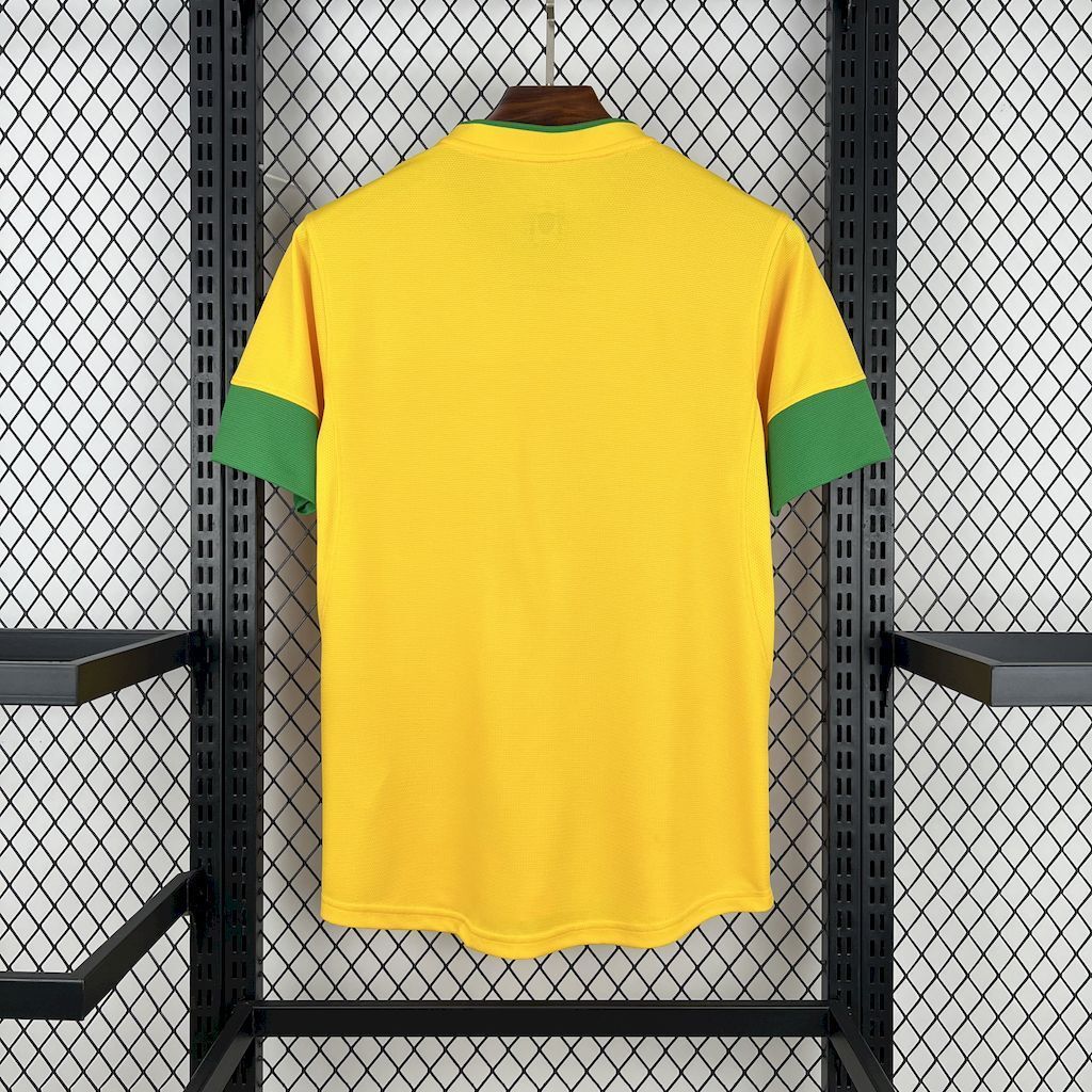 2012 Brazil Home Retro Shirt