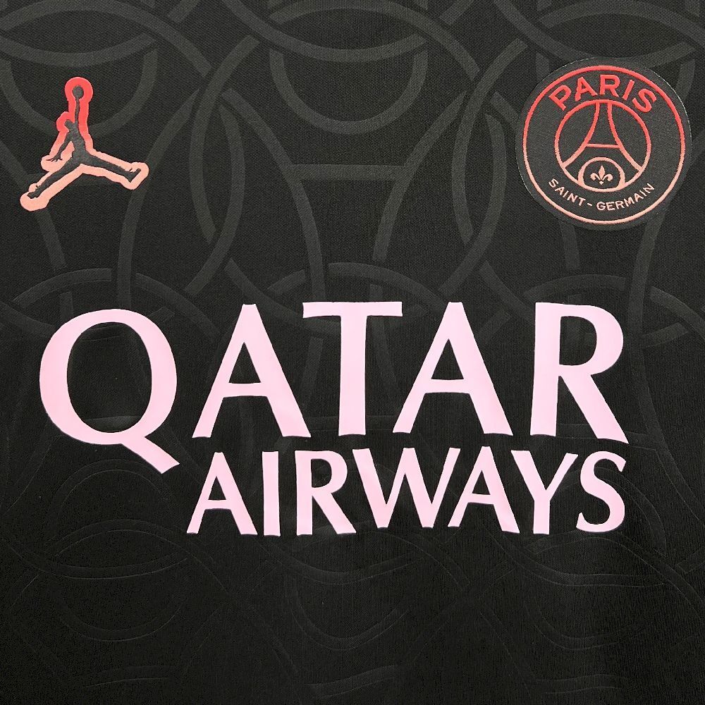 25-26 PSG Black Pre-Match Shirt