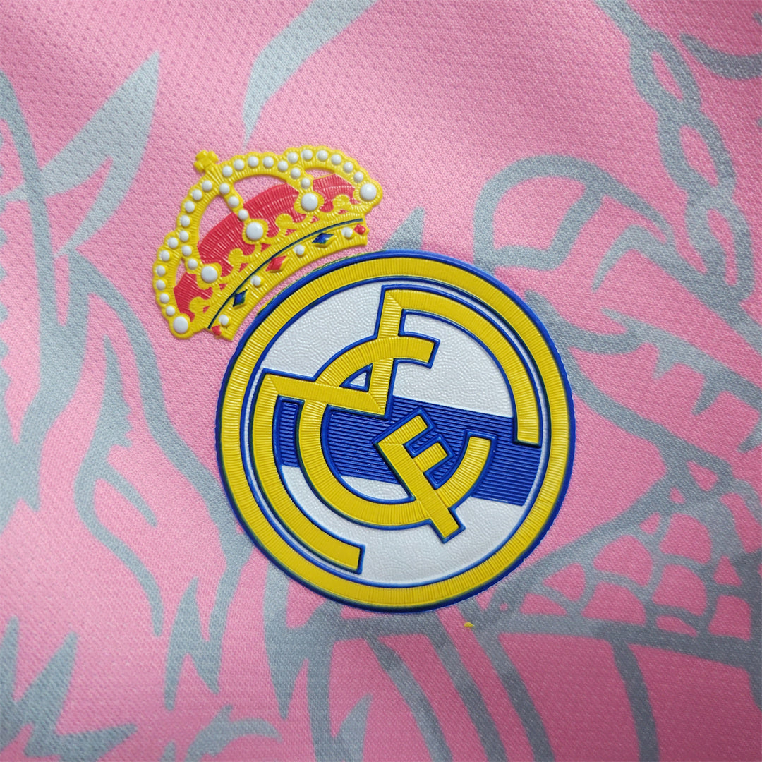 23-24 Real Madrid Dragon Pink Special Shirt
