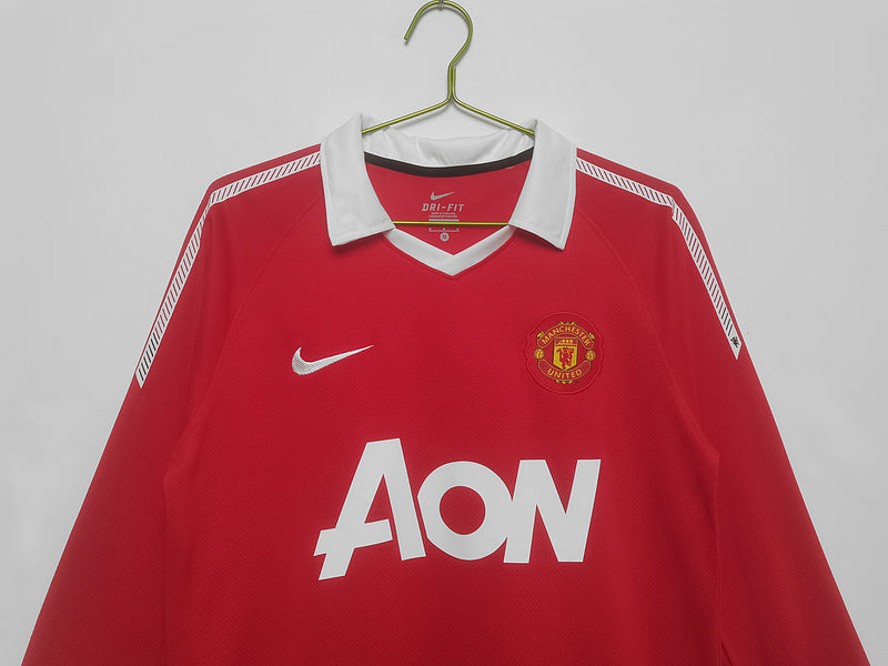 10-11 Manchester United Home Retro Shirt