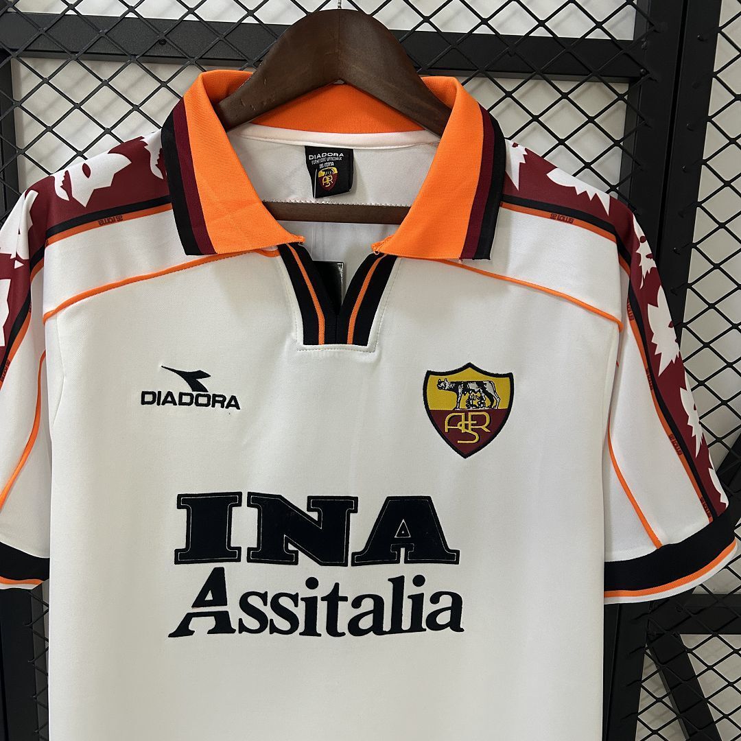 98-99 Roma Away Retro Shirt