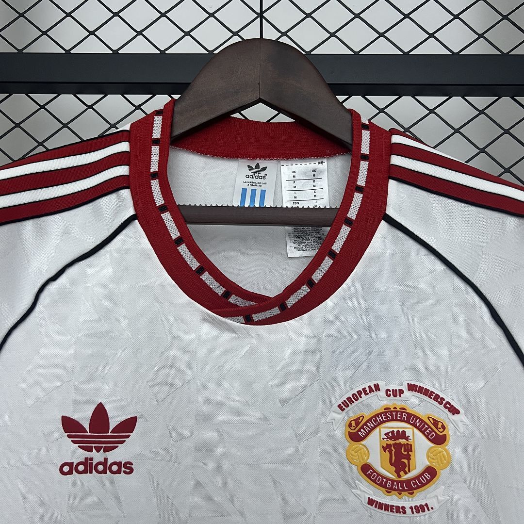 1991 Manchester United Away Retro Shirt