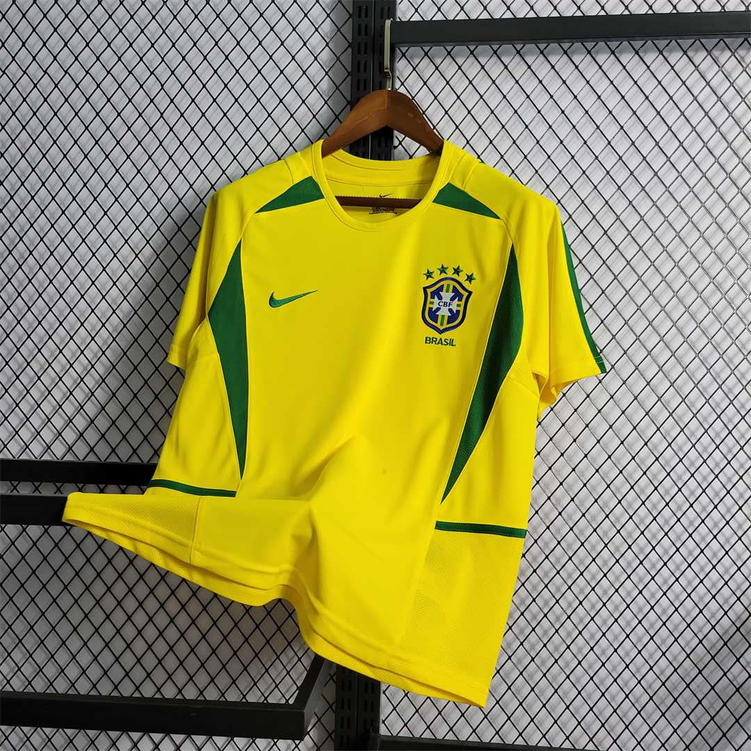2002 Brazil home Shirt