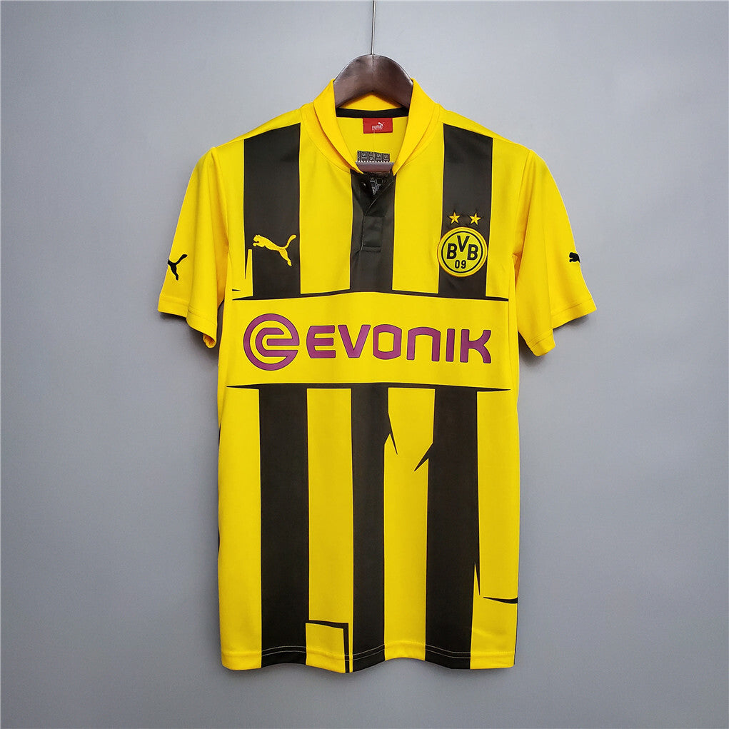 12-13 Dortmund Home Retro Shirt