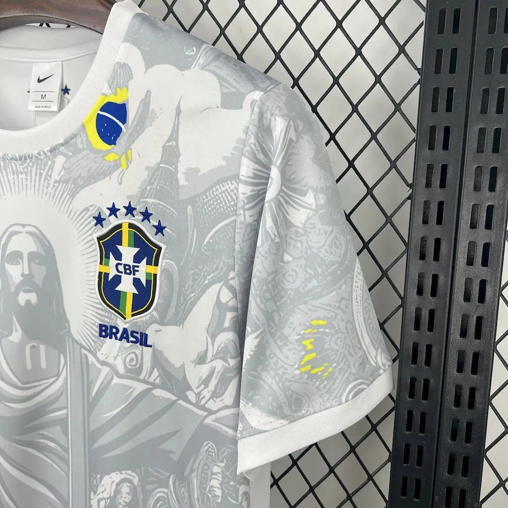 2025 Brazil Christ The Redeemer White Special Edition Shirt