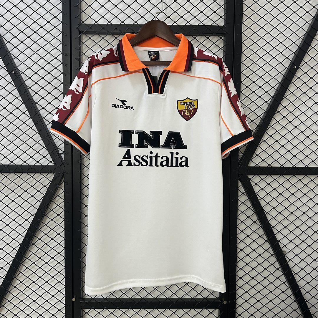 98-99 Roma Away Retro Shirt