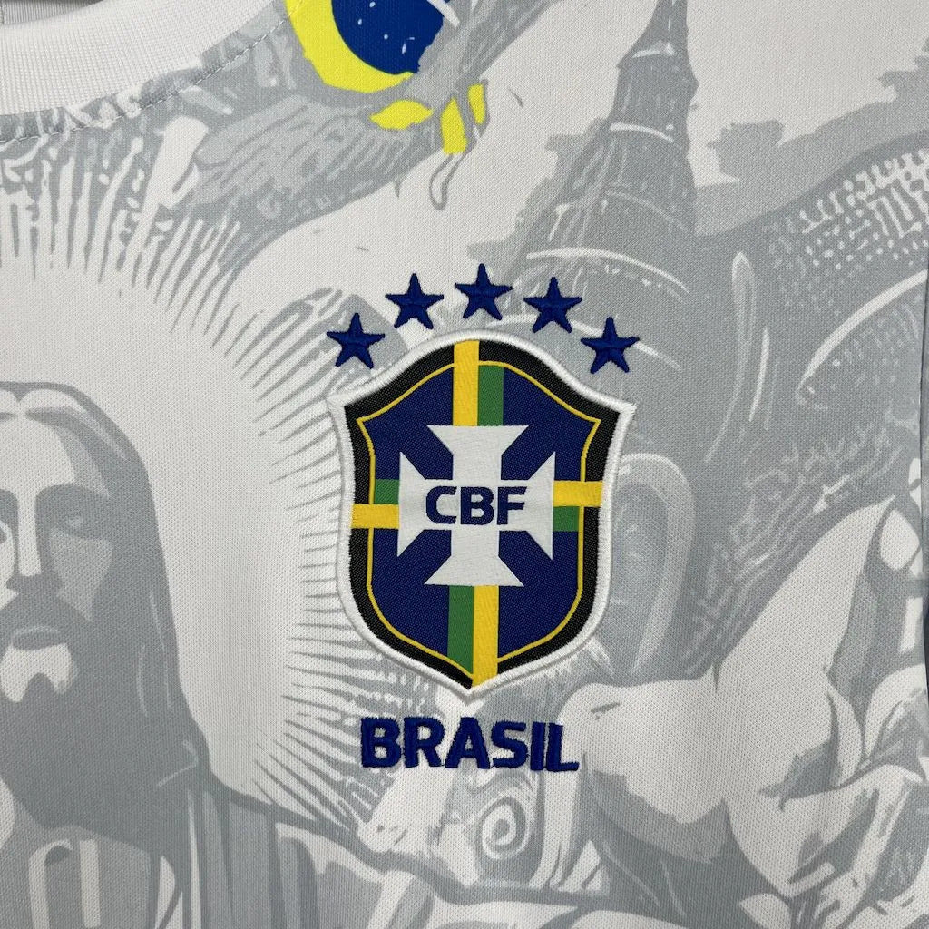 2025 Brazil Christ The Redeemer White Special Edition Shirt