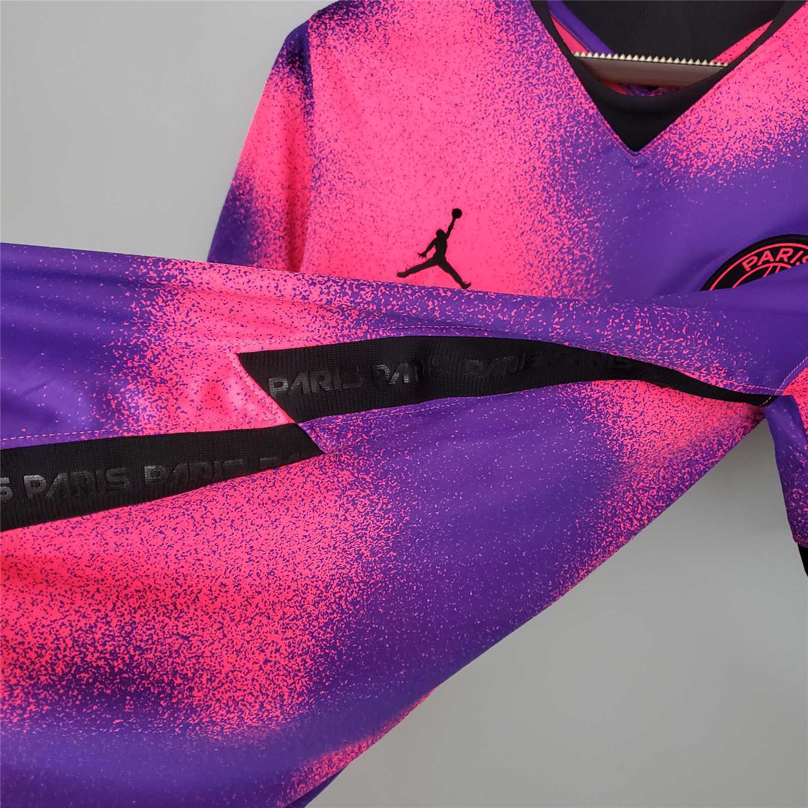 20-21 Jordan PSG fourth away purple Shirt