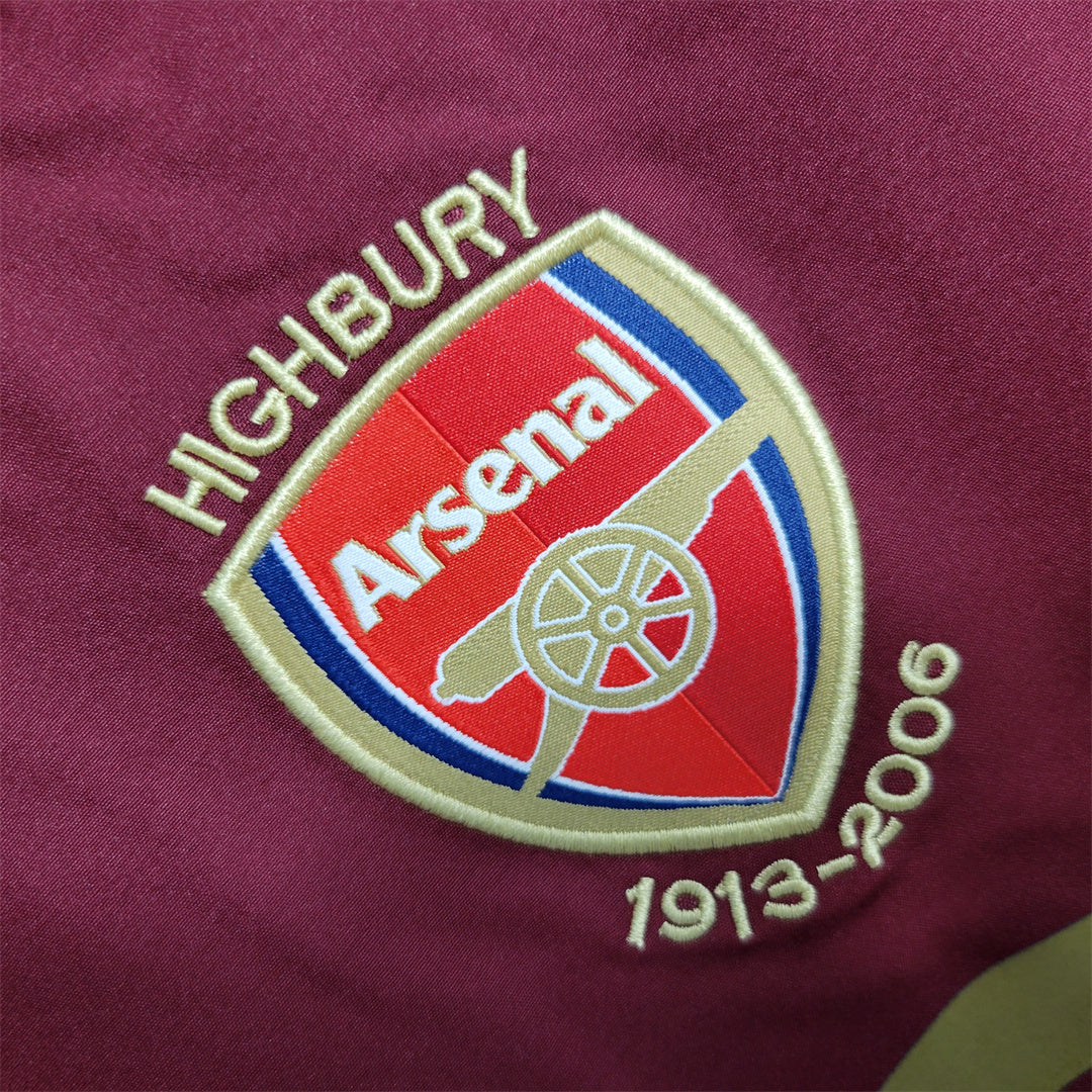 05-06 Arsenal home long sleeve Shirt