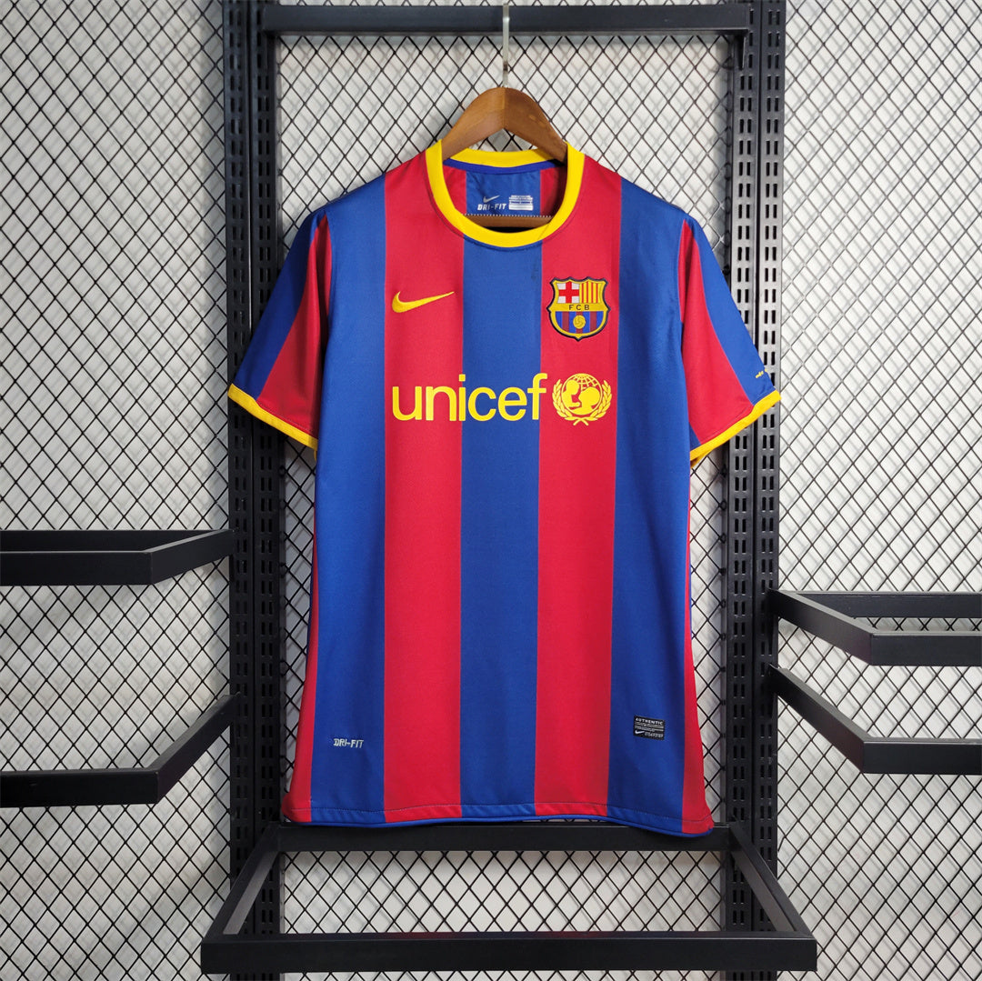 10-11 Barcelona Home Retro Shirt