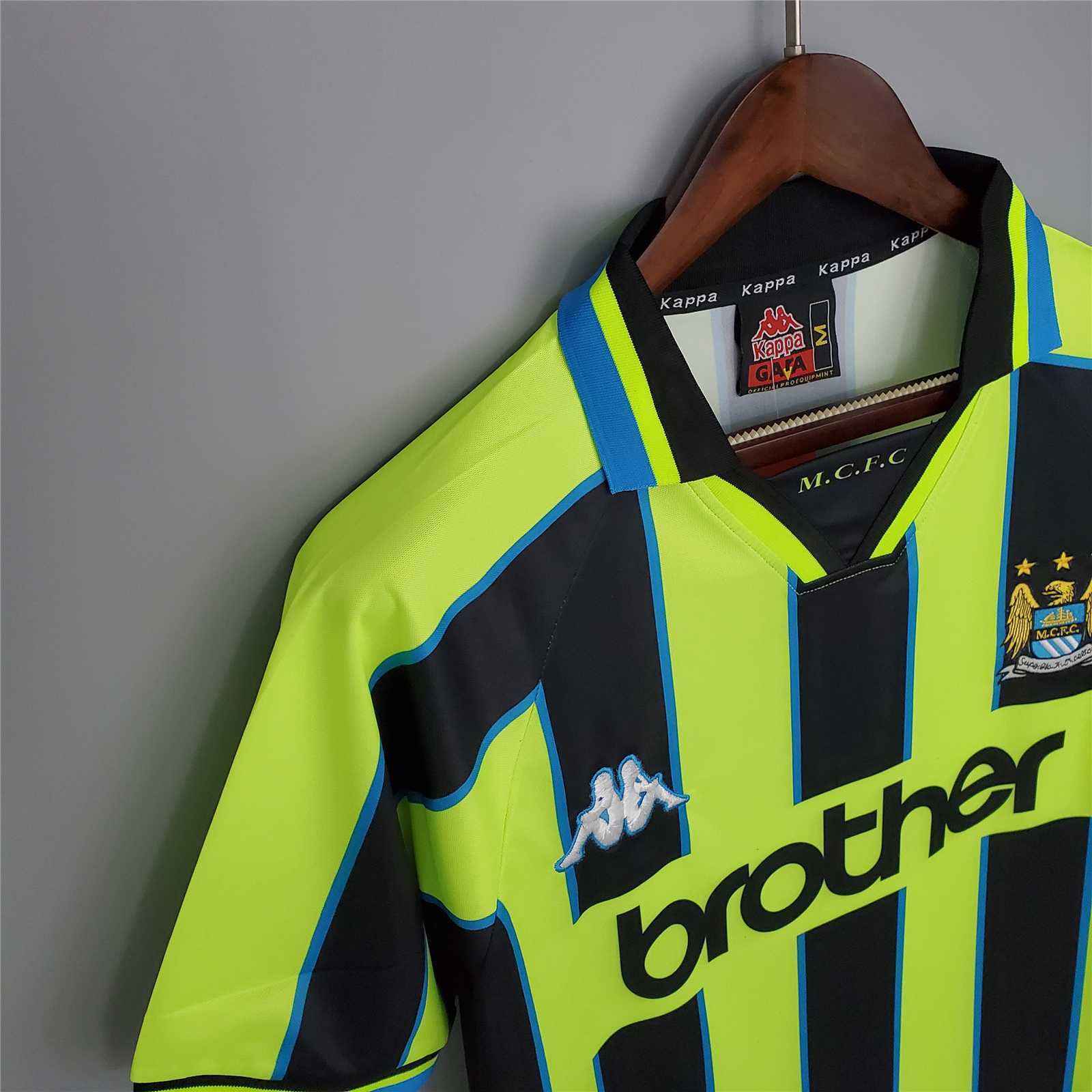 98-99 Manchester City away Shirt